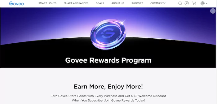 Govee Rewards Program